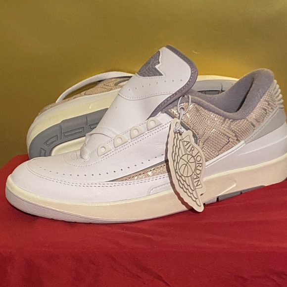 Air Jordan 2 low white size 10 men - Picture 1 of 8